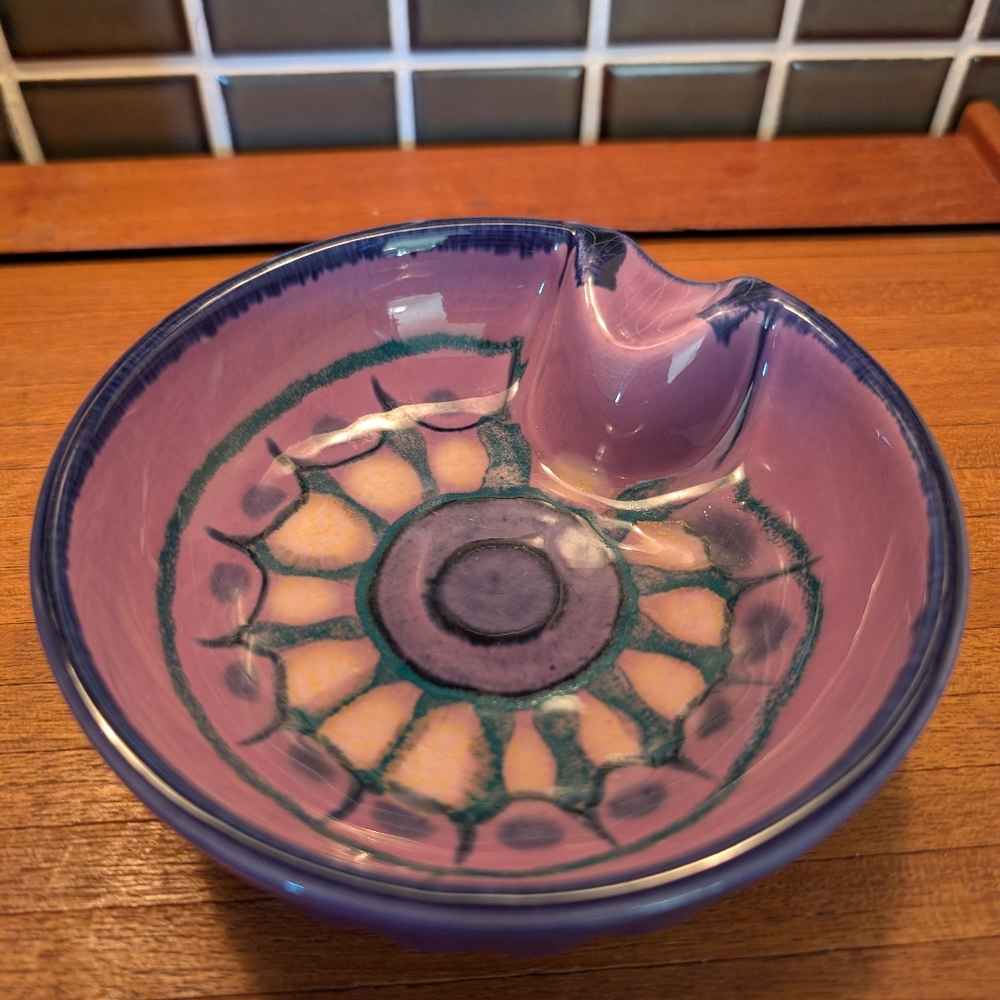 Art Deco Flora Gouda Ashtray
